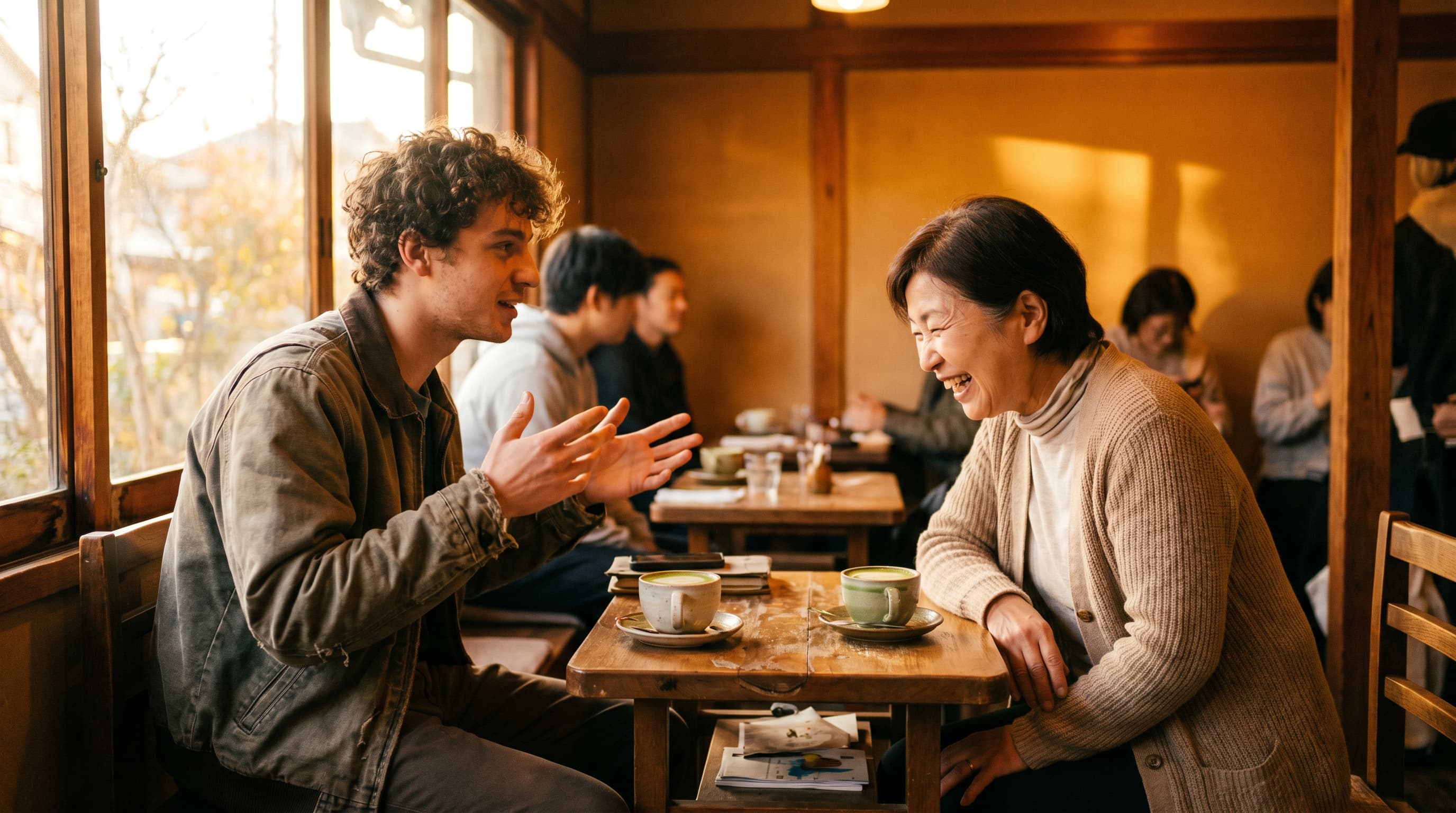 Conversation-first Japanese learning