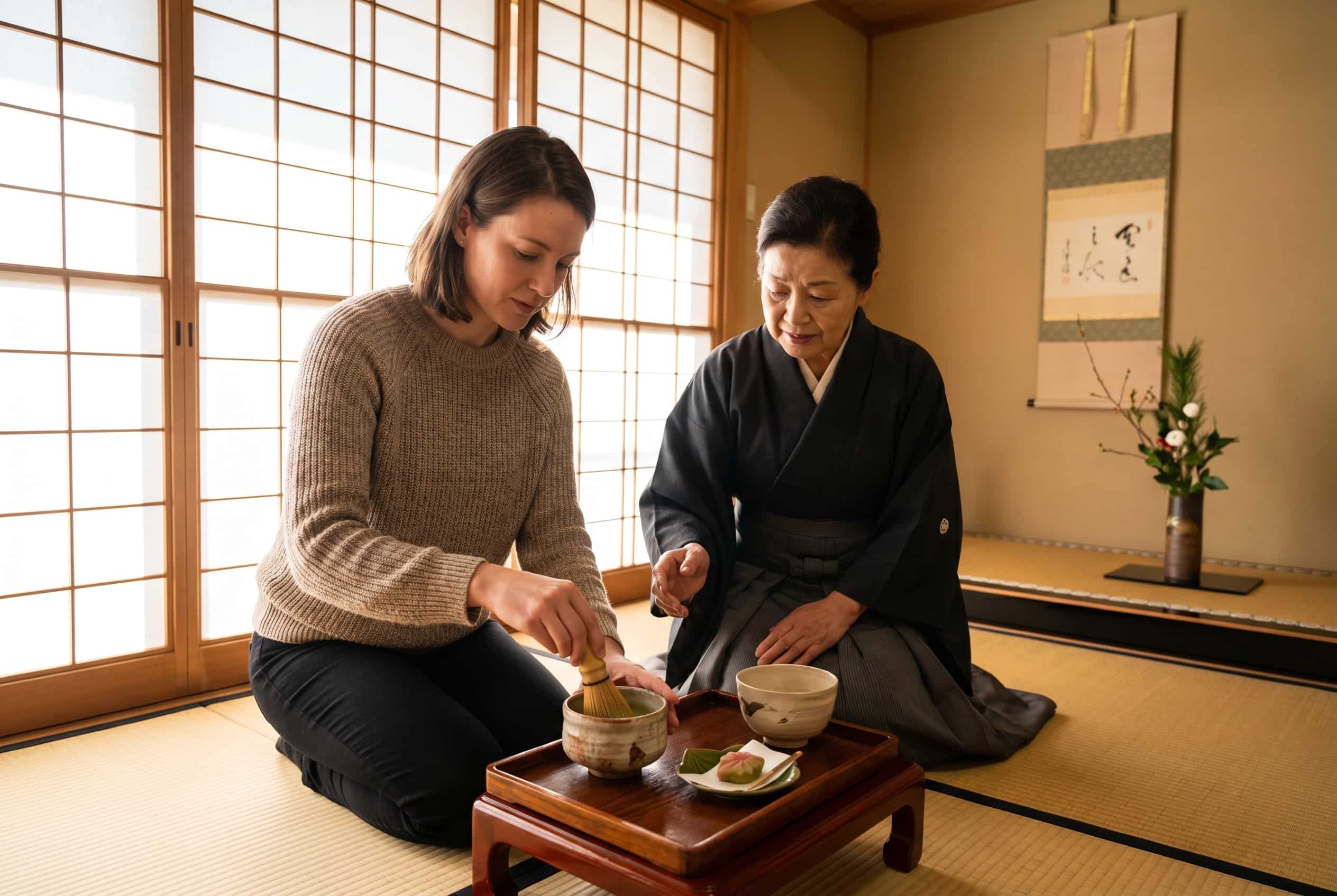 Matcha tea ceremony experience