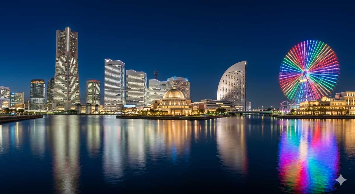 Scenery in Minato Mirai