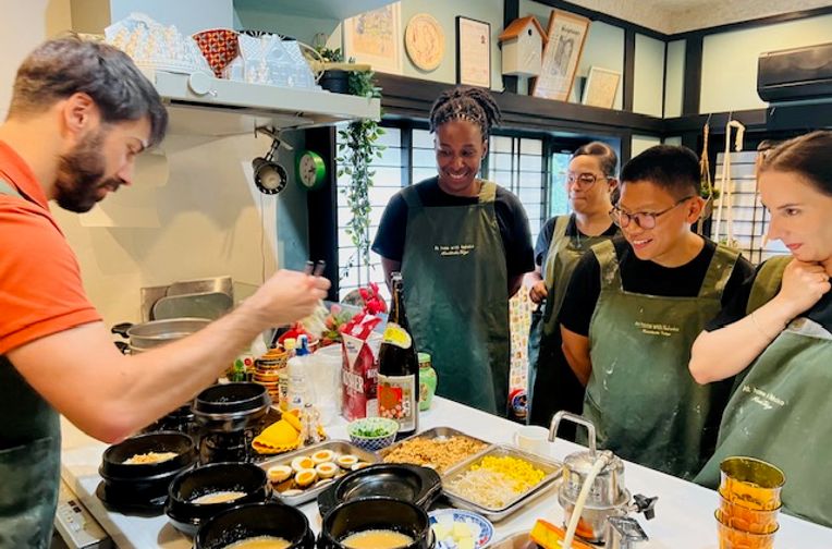 Ramen making class activity
